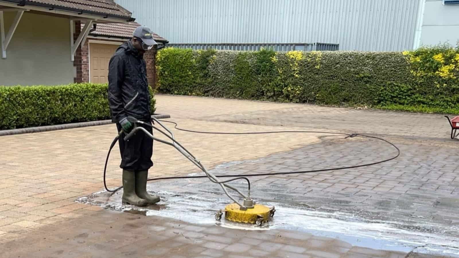 Pressure Washing example 2